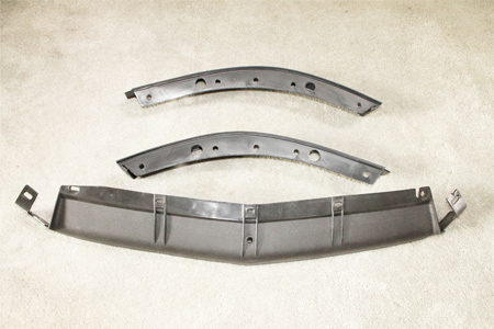 Corvette Front Spoiler, 3pcs/set, 91-96